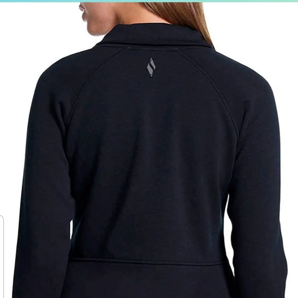 Skechers Women's Fleece Mock Full Zip Jacket XL - Picture 3 of 5